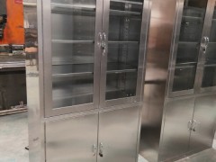 广州不锈钢柜实验不锈钢存放柜不锈钢立柜加工定做