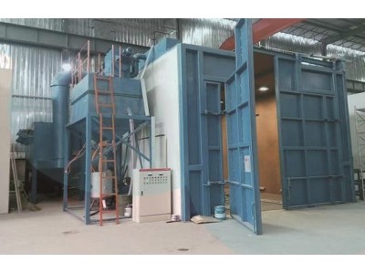 喷砂房,自动喷砂房,喷涂线,喷漆废气处理设备图3