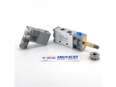 德克西4V210-08二位五通电磁气动阀亚德客同款替代电磁阀图4