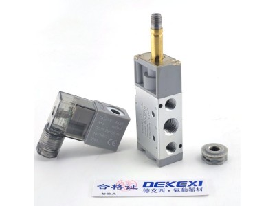 德克西4V210-08二位五通电磁气动阀亚德客同款替代电磁阀图5