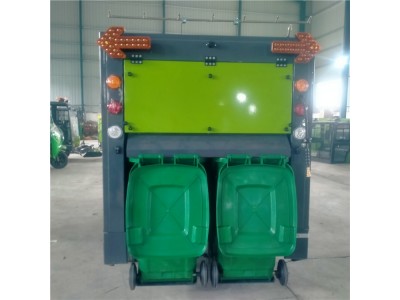 环卫两桶纯电动四轮扫地车纯电动四轮清洁垃圾清理车山东厂家直销报价表图3