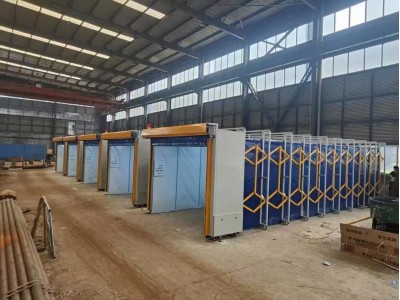 移动伸缩式喷漆房工作原理及应用范围图2
