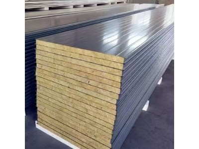 岩棉填充 多样化选择岩棉彩钢净化板  环保材质图2