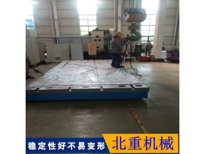 电机试验平台 试验台铁底座铸造 电机试验底座加工 源头商家北重提供图3