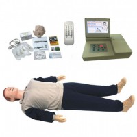 【益联医学】大屏幕液晶彩显高级电脑心肺复苏模拟人（RF遥控器控制）
