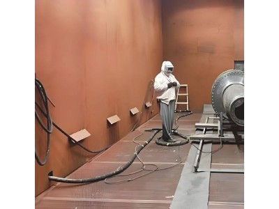 全自动打砂房回砂喷砂设备制造安装图2