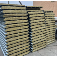 机制岩棉复合板绿色环保净化彩钢复合板阻燃防火多规格