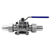 三件式焊接球阀