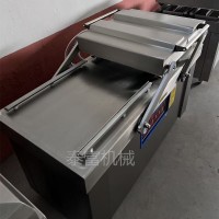 卤货鸭脖鸭头真空包装机 带汤下沉式真