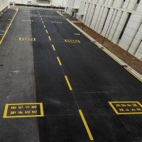 通安装卸区地下车库、厂区车间仓库码头、停车场消防车道画线