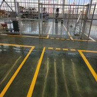 昆山周市工厂、厂区画线方案