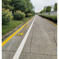 苏州望亭车行道分界线、通安消防车行道画线、工厂行车道交通划线